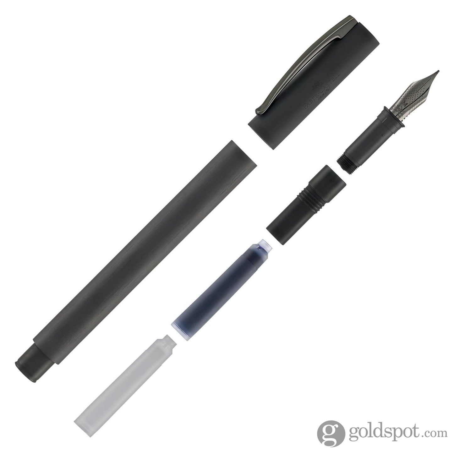 Faber-Castell Ambition Fountain Pen in All Black Fountain Pen