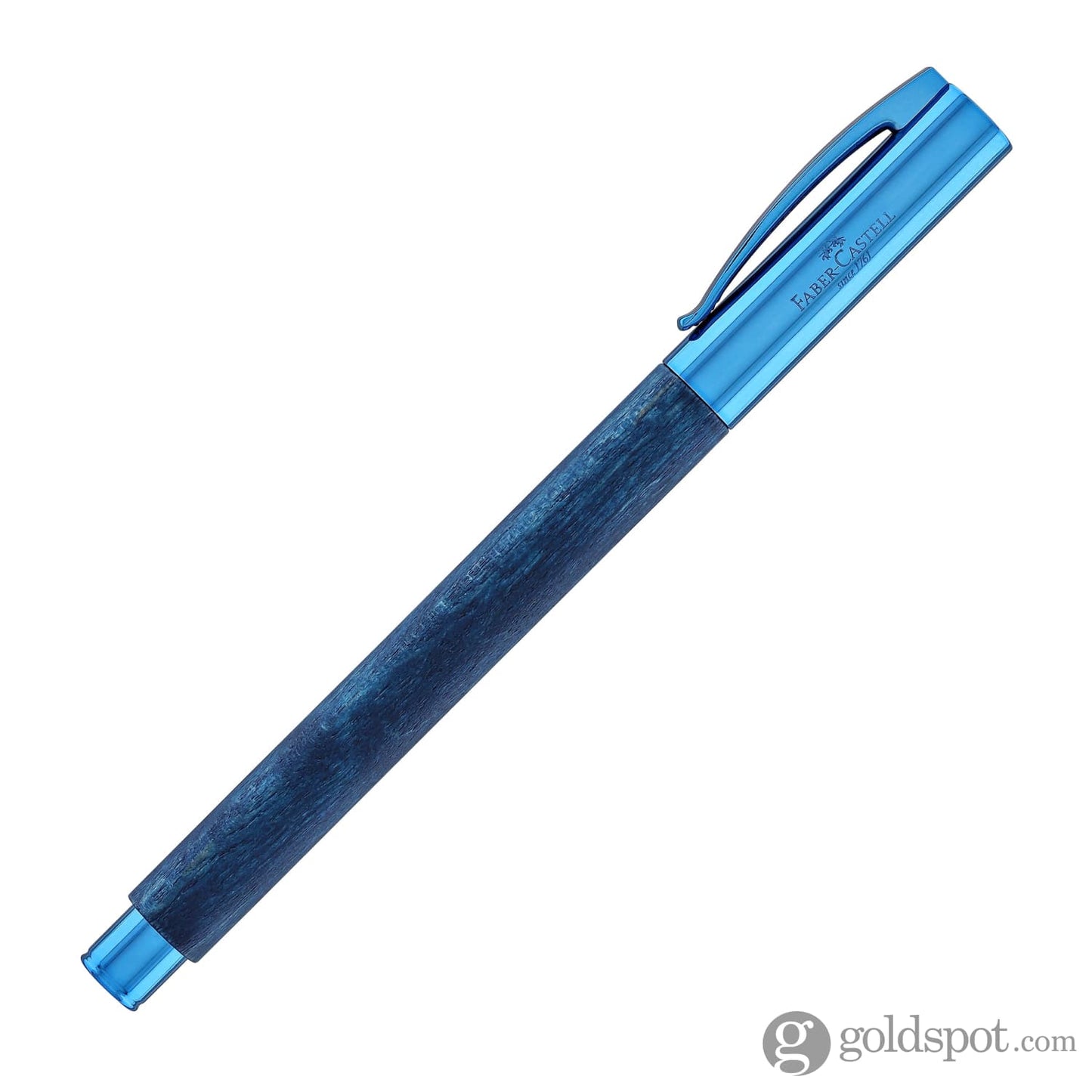 Faber-Castell Ambition Fountain Pen in Blue Wood - Limited Edition Fountain Pen