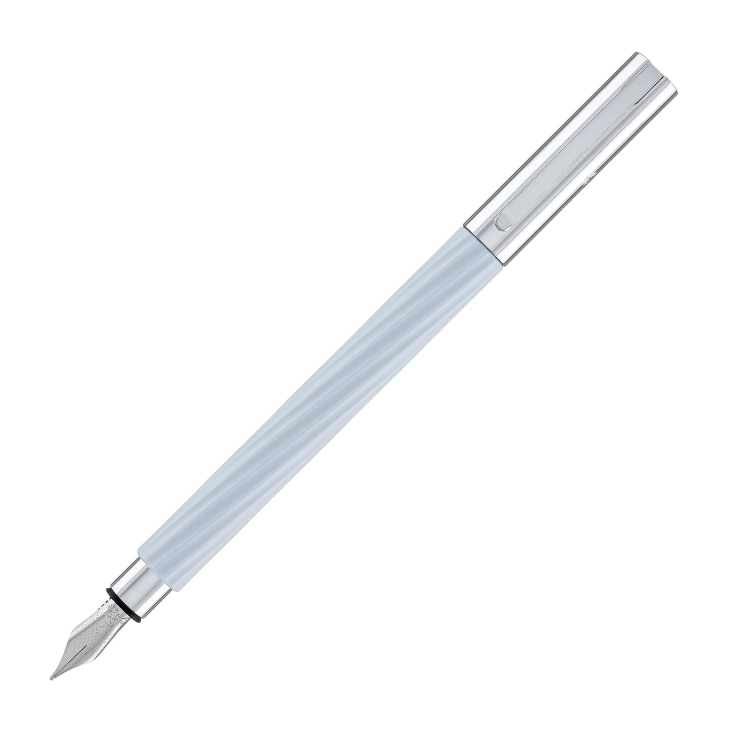 Faber-Castell Ambition Fountain Pen in Italic Ice Blue - Limited Edition Fountain Pen