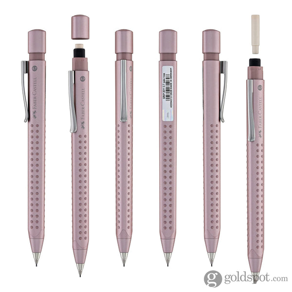 Faber-Castell Grip 2011 Mechanical Pencil in Pale Rose - 0.7mm Mechanical Pencils