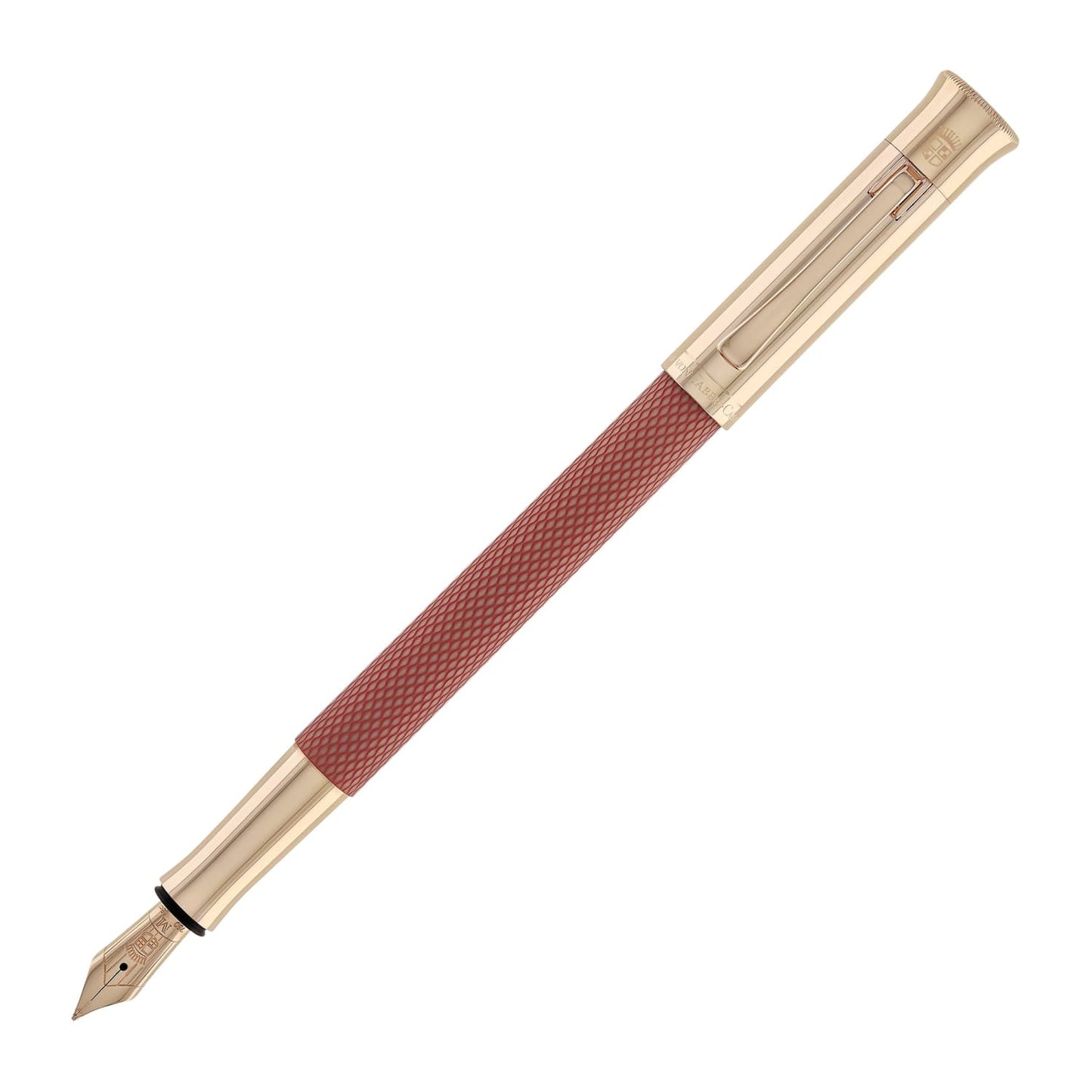 Faber-Castell Guilloche Fountain Pen in Rose Fountain Pen