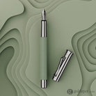 Faber-Castell Guilloche Fountain Pen in Sage Green Fountain Pen