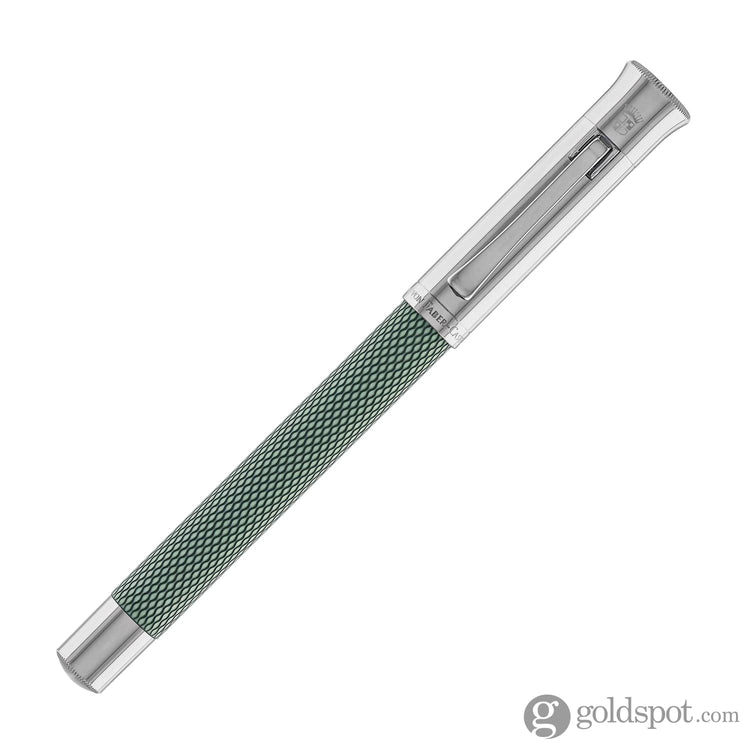 Faber-Castell Guilloche Fountain Pen in Sage Green Fountain Pen