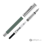 Faber-Castell Guilloche Fountain Pen in Sage Green Fountain Pen