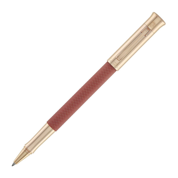 Faber-Castell Guilloche Rollerball Pen in Rose Rollerball Pen