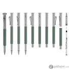 Faber-Castell Guilloche Rollerball Pen in Sage Green Rollerball Pen