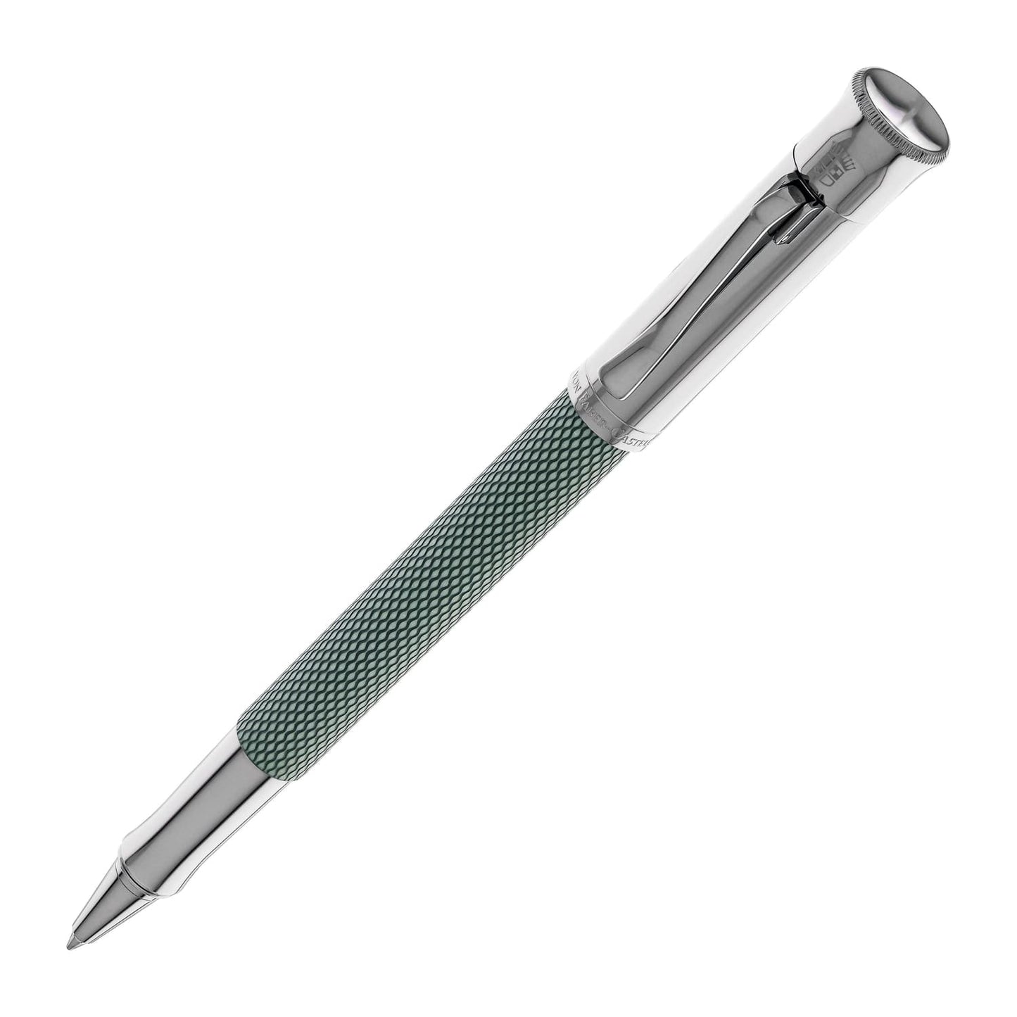 Faber-Castell Guilloche Rollerball Pen in Sage Green Rollerball Pen