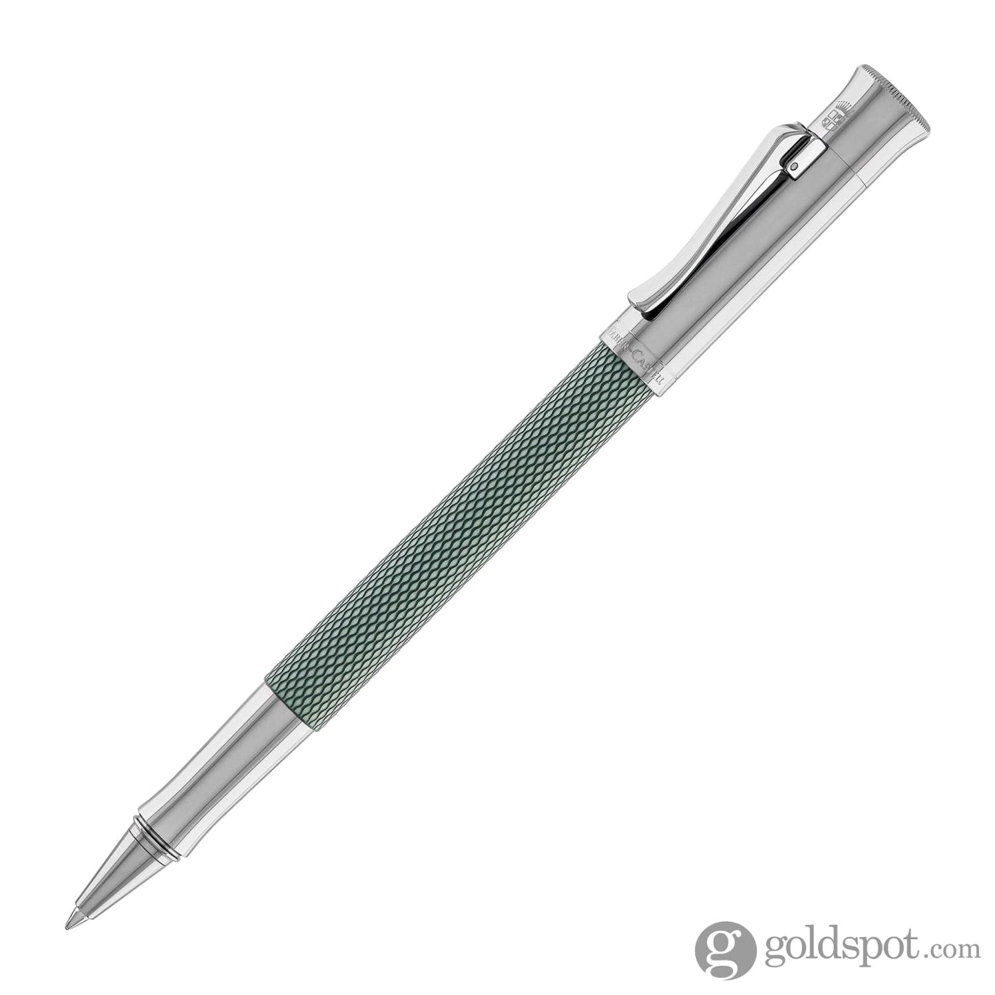 Faber-Castell Guilloche Rollerball Pen in Sage Green Rollerball Pen
