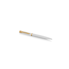 Waterman Impression Ballpoint Pen in White with Gold Coated