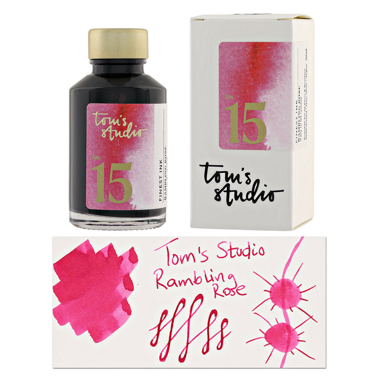 Tom's Studio Bottled Ink in Rambling Rose - 50ml