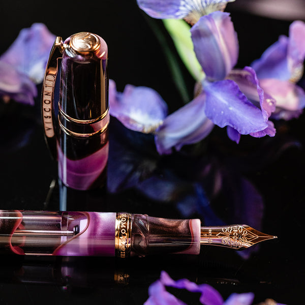 Visconti Homo Sapiens Fountain Pen in Iris Garden - Limited Edition Fountain Pen