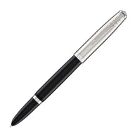 Parker 51 Fountain Pen in Black with Chrome Trim