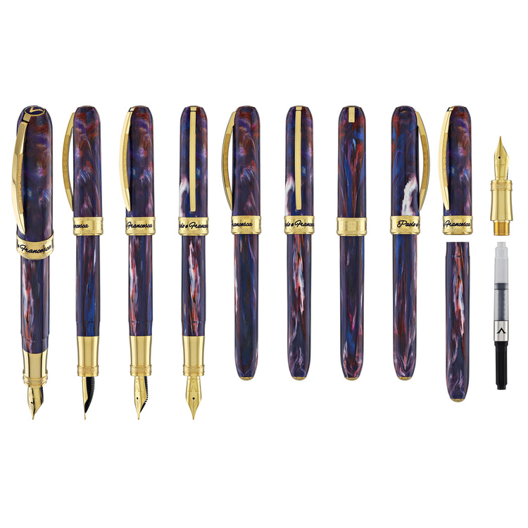 Visconti Comedia Fountain Pen in Paolo & Francesca