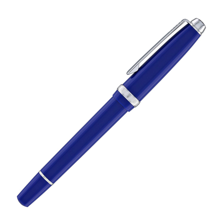 Cross Lume Rollerball Pen in Deep Sea Blue with Polished Chrome Appointments