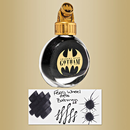 Ferris Wheel Press Bottled Ink in Batman Limited Edition - 38ml