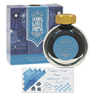 Ferris Wheel Press Bathurst Blue Denim Shimmer Bottled Ink - 38 mL