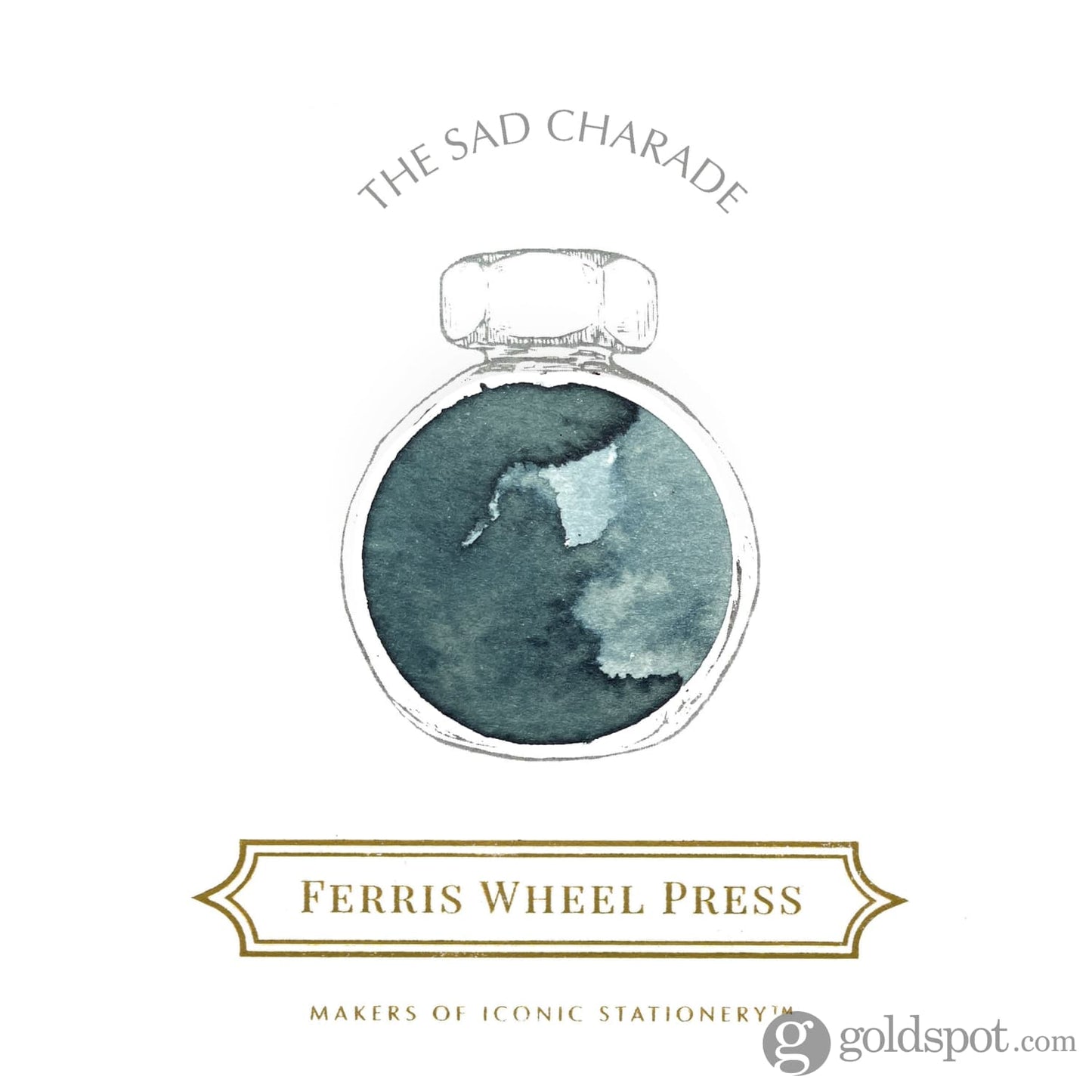 Ferris Wheel Press Bottle Ink in The Sad Charade - 38 mL Bottled Ink