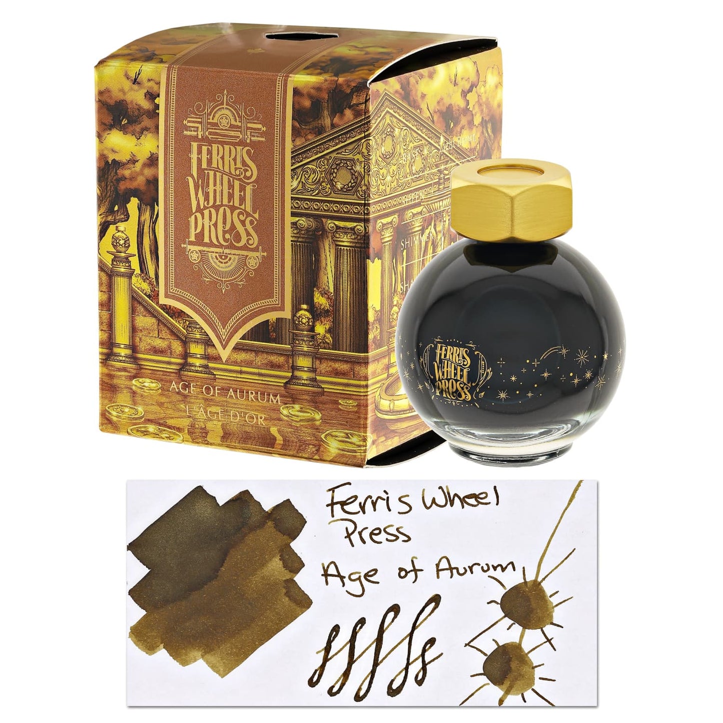 Ferris Wheel Press Bottled Ink in Age of Aurum - 20 mL Bottled Ink
