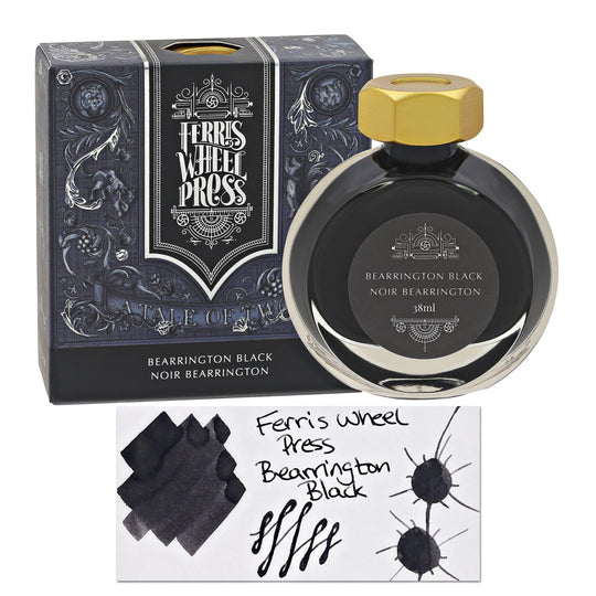 Ferris Wheel Press Bottled Ink in Bearrington Black - 38 mL