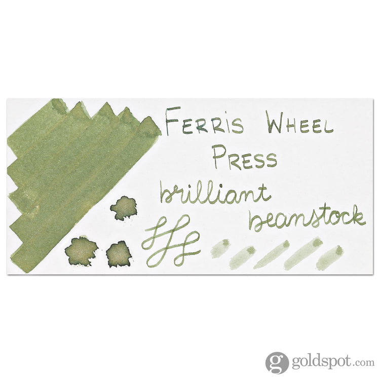 Ferris Wheel Press Shimmer Bottled Ink in Brilliant Beanstalk - 20 mL Bottled Ink