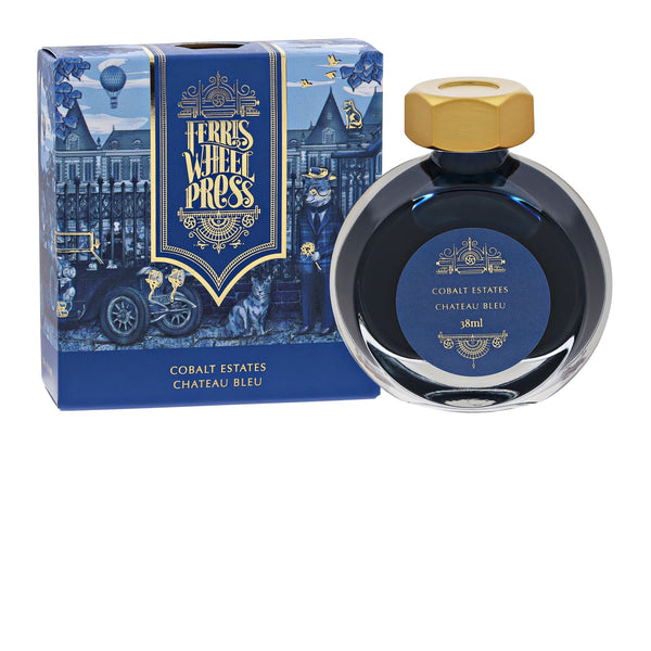 Ferris Wheel Press Bottled Ink in Cobalt Estates - 38ml Bottled Ink
