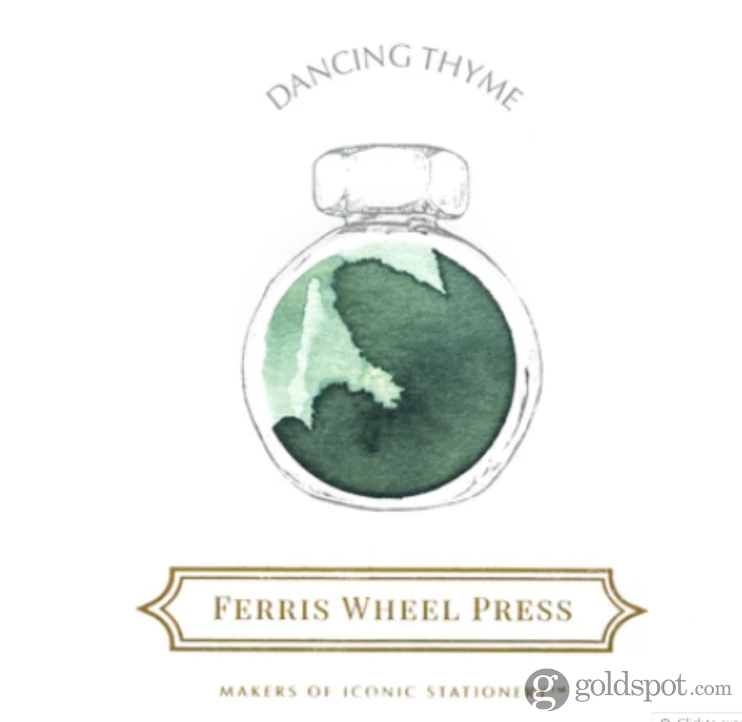 Ferris Wheel Press Bottled Ink in Dancing Thyme - 38mL Bottled Ink