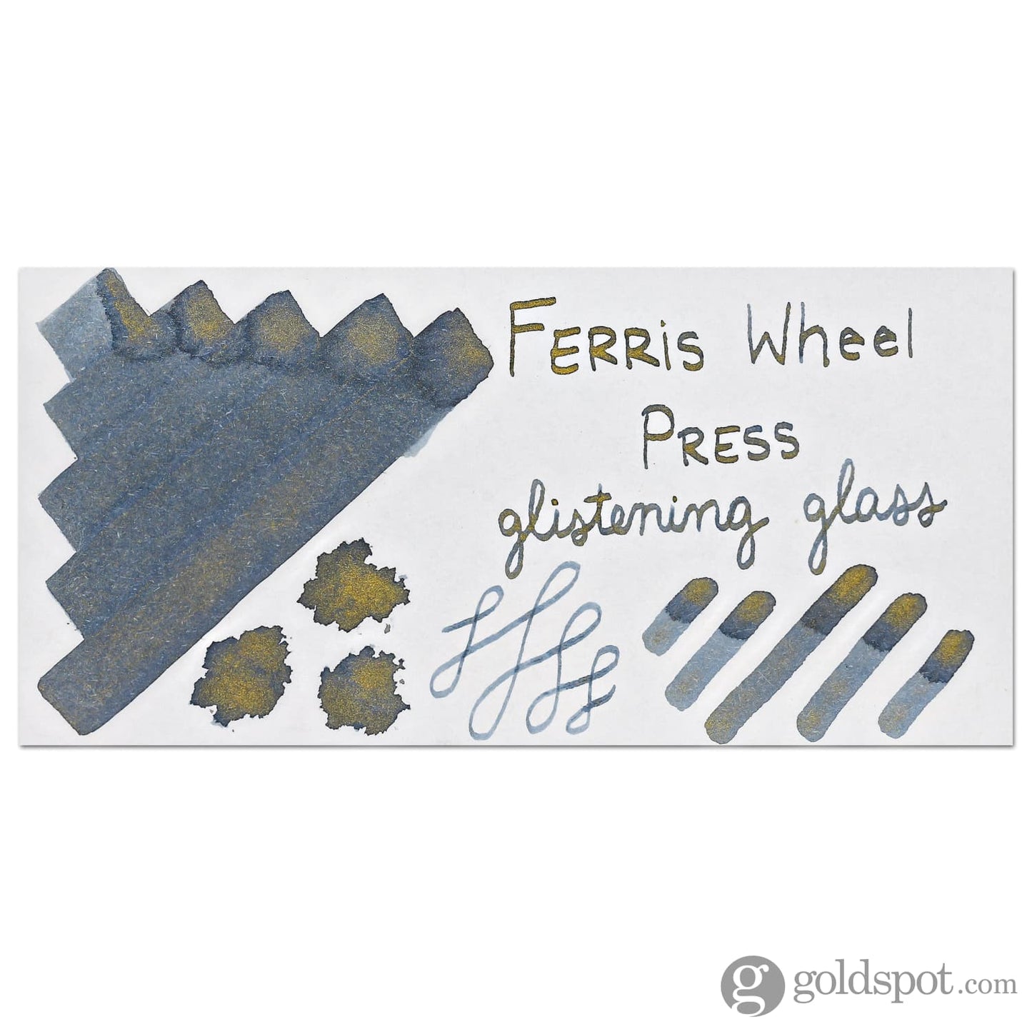 Ferris Wheel Press Bottled Ink in Glistening Glass - 20 mL Bottled Ink