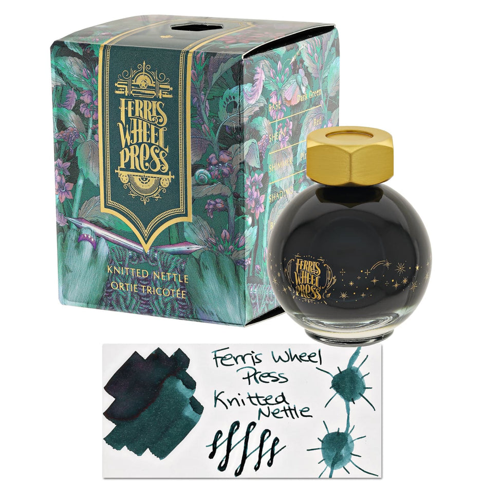 Ferris Wheel Press Bottled Ink in Knitted Nettle - 20 mL - Goldspot Pens