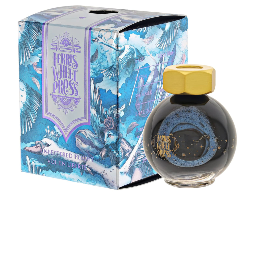 Ferris Wheel Press Bottled Ink in The Wild Swans Unfettered Flight - 20 mL Bottled Ink