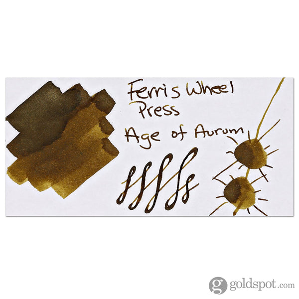 Ferris Wheel Press Bottled Ink in Age of Aurum - 10 mL Bottled Ink