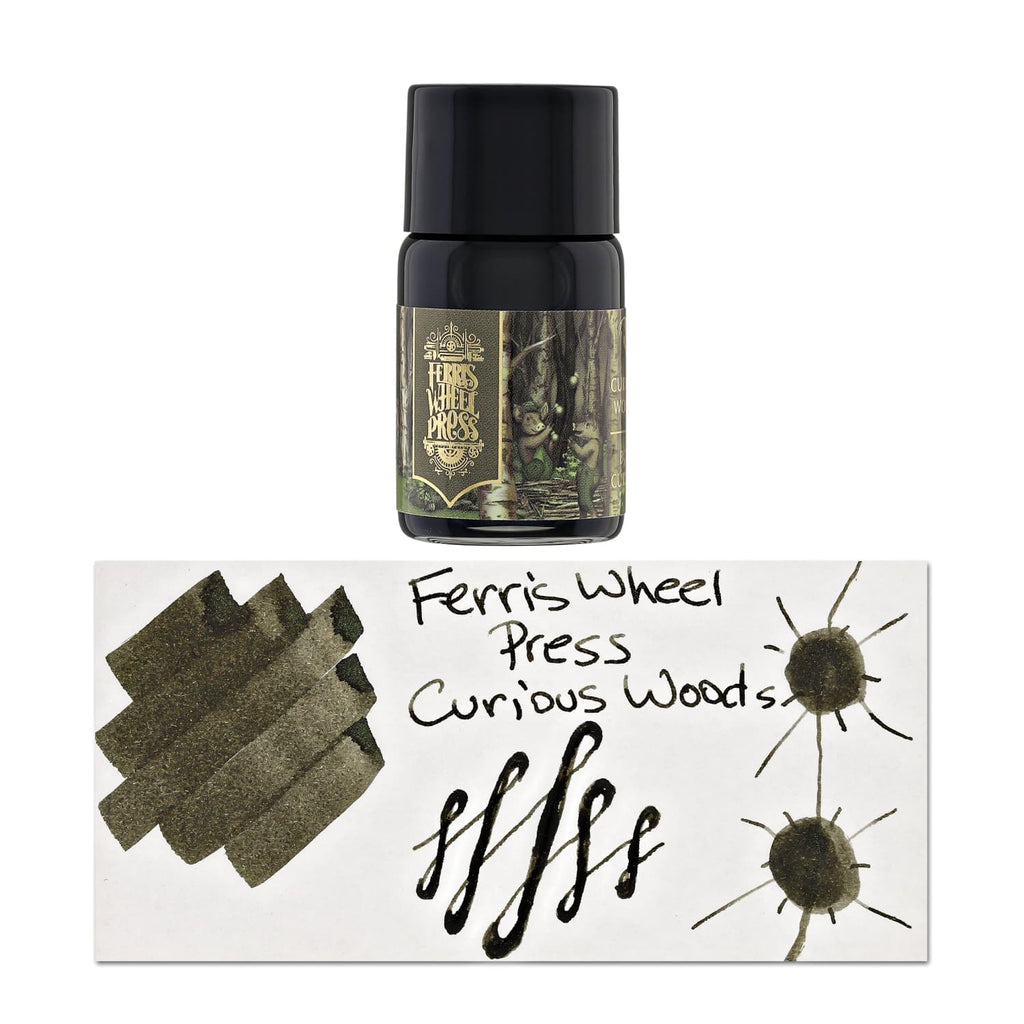 Ferris Wheel Press Bottled Ink Pot in Curious Woods - 10mL Bottled Ink