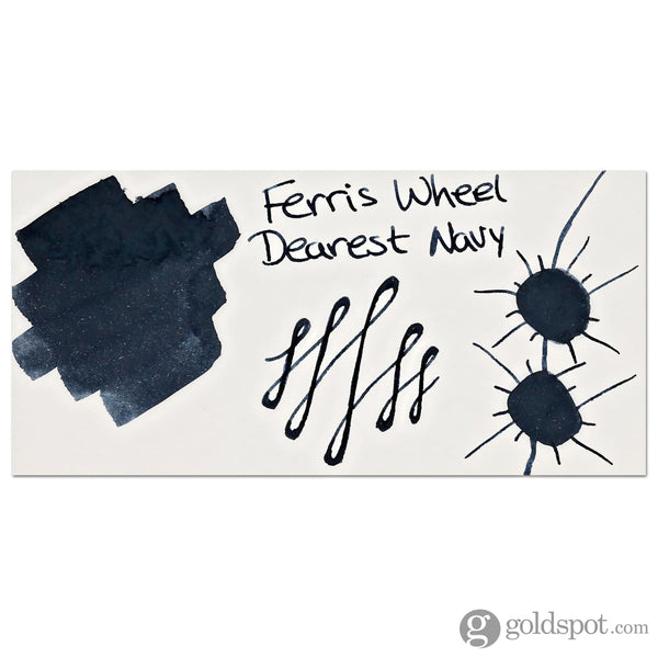 Ferris Wheel Press Bottled Ink Pot in Dearest Navy 10mL Bottled Ink