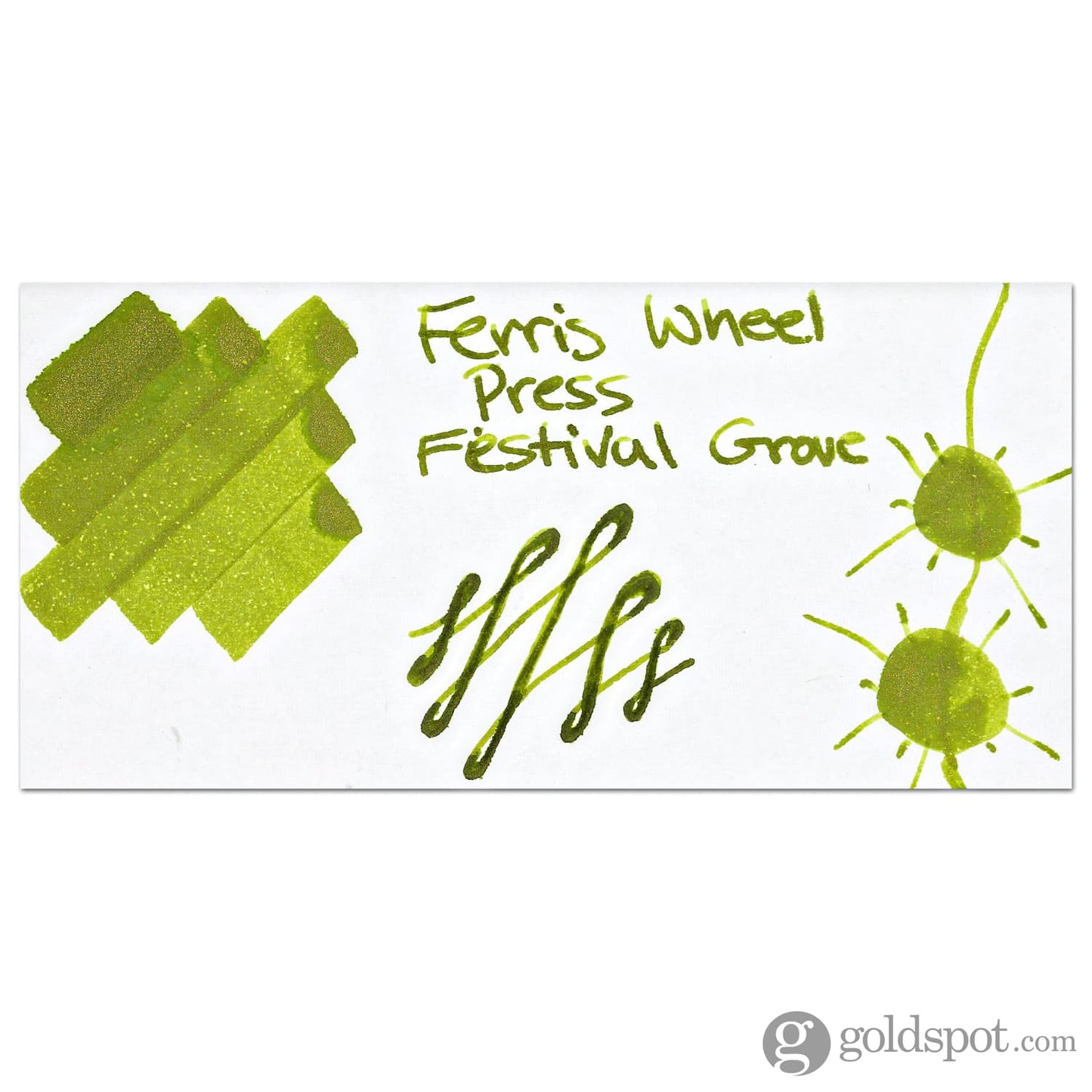 Ferris Wheel Press Bottled Ink Pot in Festival Grove -10mL Bottled Ink