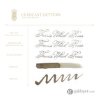 Ferris Wheel Press Bottled Ink Pot in Leadcast Letters - 10mL Bottled Ink