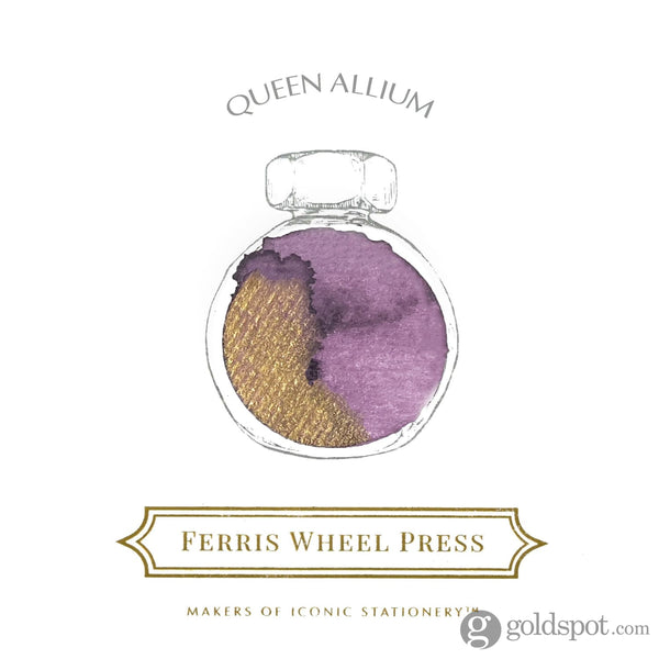 Ferris Wheel Press Bottled Ink Pot in Queen Allium - 10mL Bottled Ink