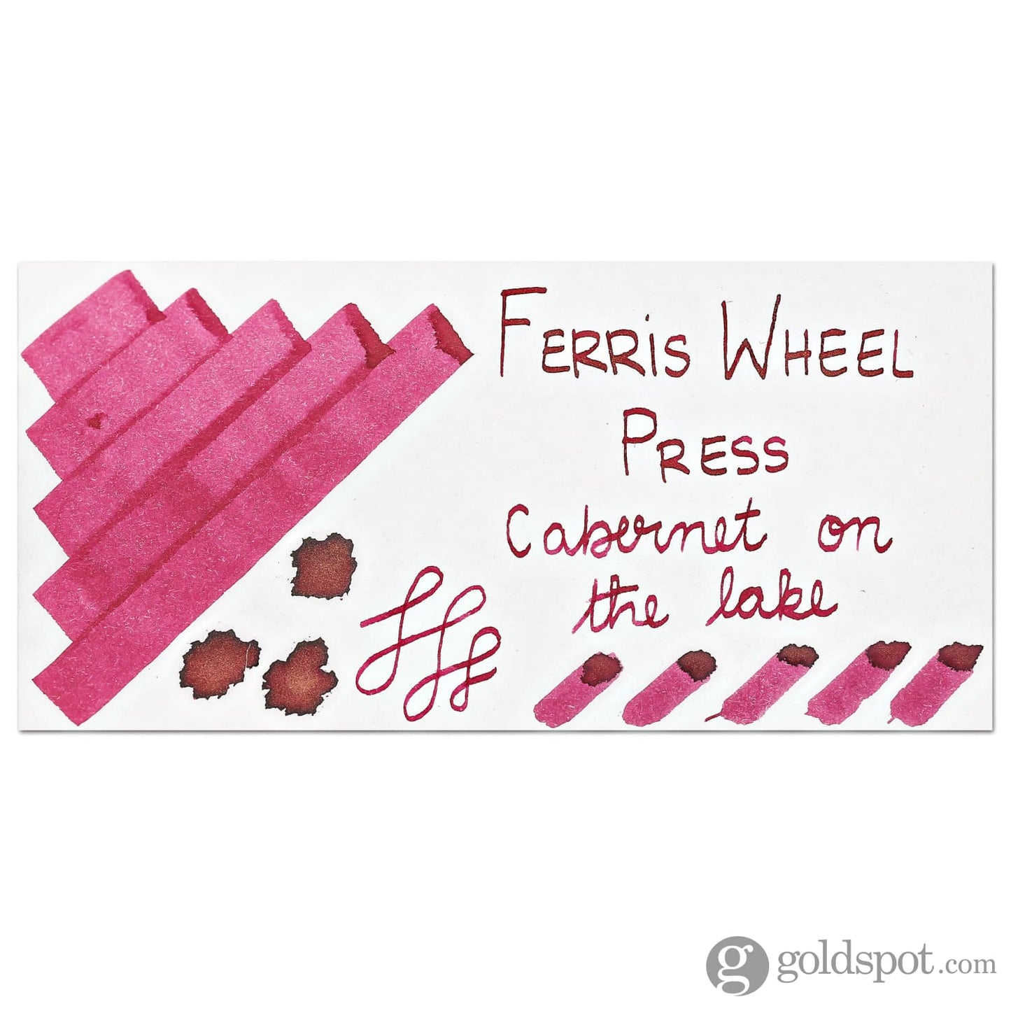 Ferris Wheel Press Bottled Ink in Cabernet on the Lake - 38 mL Bottled Ink
