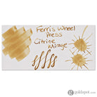 Ferris Wheel Press in Citrine Mirage Shimmer Bottled Ink - 10 mL Bottled Ink