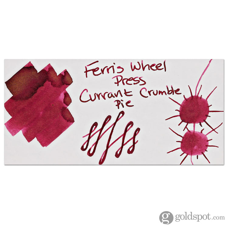 Ferris Wheel Press in Currant Crumble Pie Shimmer Bottled Ink - 38 mL Bottled Ink