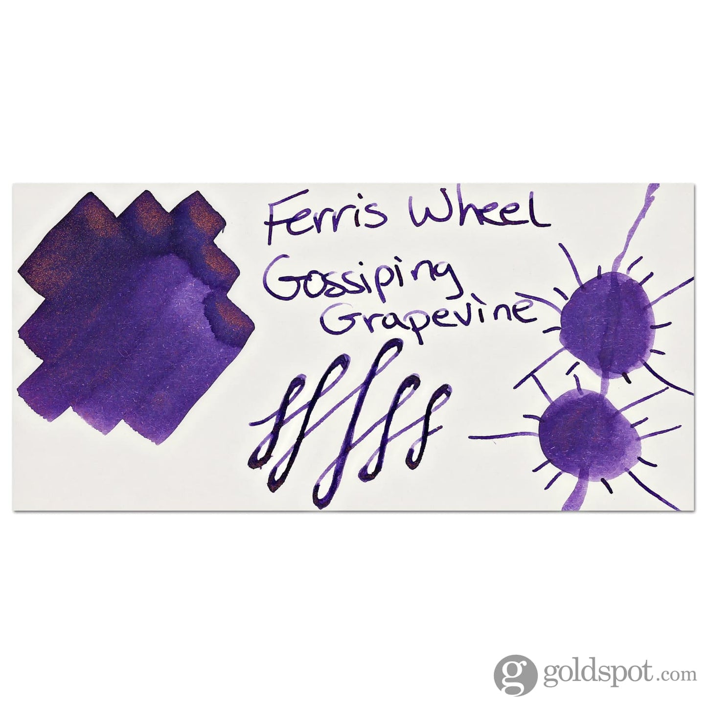 Ferris Wheel Press in Gossiping Grapevine Shimmer Bottled Ink 10 mL Bottled Ink