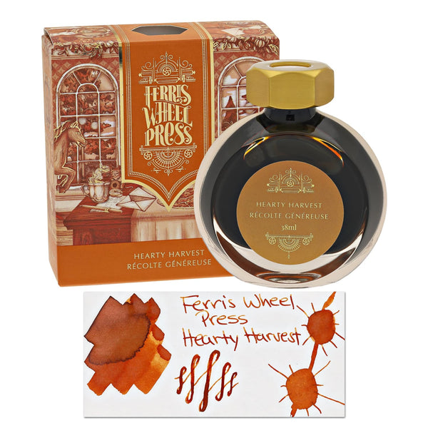 Ferris Wheel Press in Hearty Harvest Shimmer Bottle Ink - 38 mL Bottled Ink