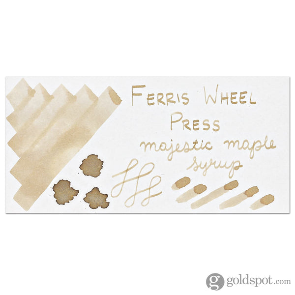 Ferris Wheel Press Shimmer Bottle Ink in Majestic Maple Syrup - 38 mL Bottled Ink