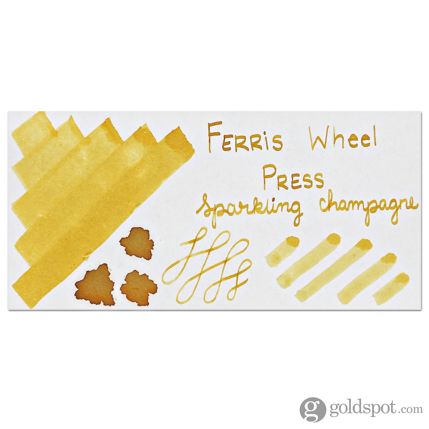 Ferris Wheel Press Shimmer Bottle Ink in Sparkling Champagne - 38 mL Bottled Ink