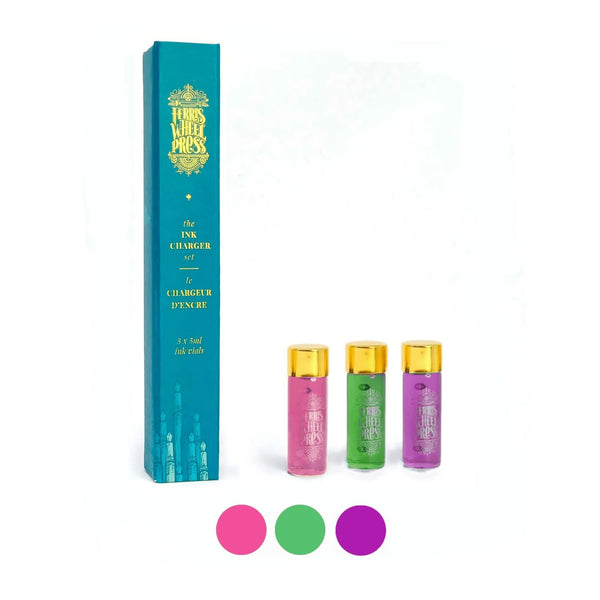 Ferris Wheel Press Ink Charger Set - The Sugar Beach Collection Bottled Ink