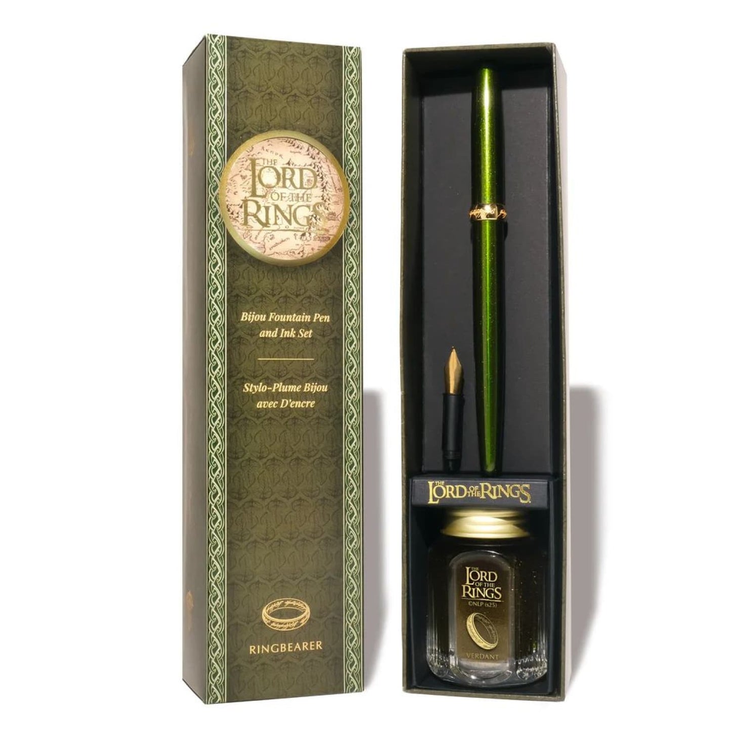 Ferris Wheel Press Lord of the Rings Themed Pen & Ink Set in Ring Bearer Pen and Pencil Sets