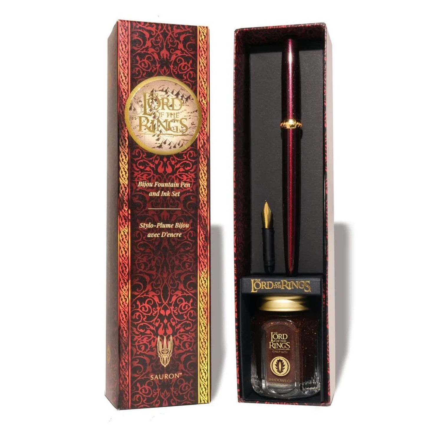 Ferris Wheel Press Lord of the Rings Themed Pen & Ink Set in Sauron Pen and Pencil Sets