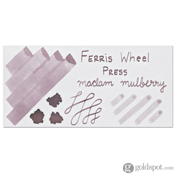 Ferris Wheel Press Bottle Ink in Madam Mulberry - 38 mL Bottled Ink