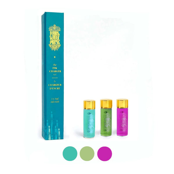 Ferris Wheel Press Ink Charger Set - New York New York Collection Bottled Ink