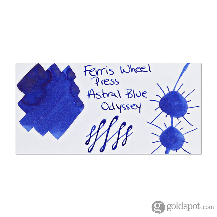 Ferris Wheel Press Shimmer Bottled Ink in Astral Blue Odyssey - 10 mL Bottled Ink