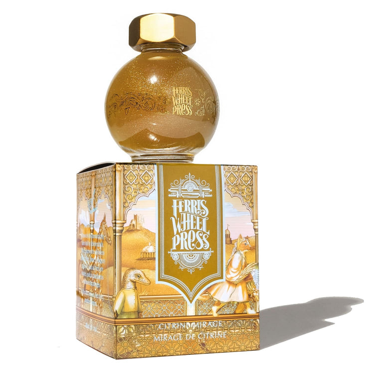 Ferris Wheel Press Shimmer Bottled Ink in Citrine Mirage - 20 mL Bottled Ink