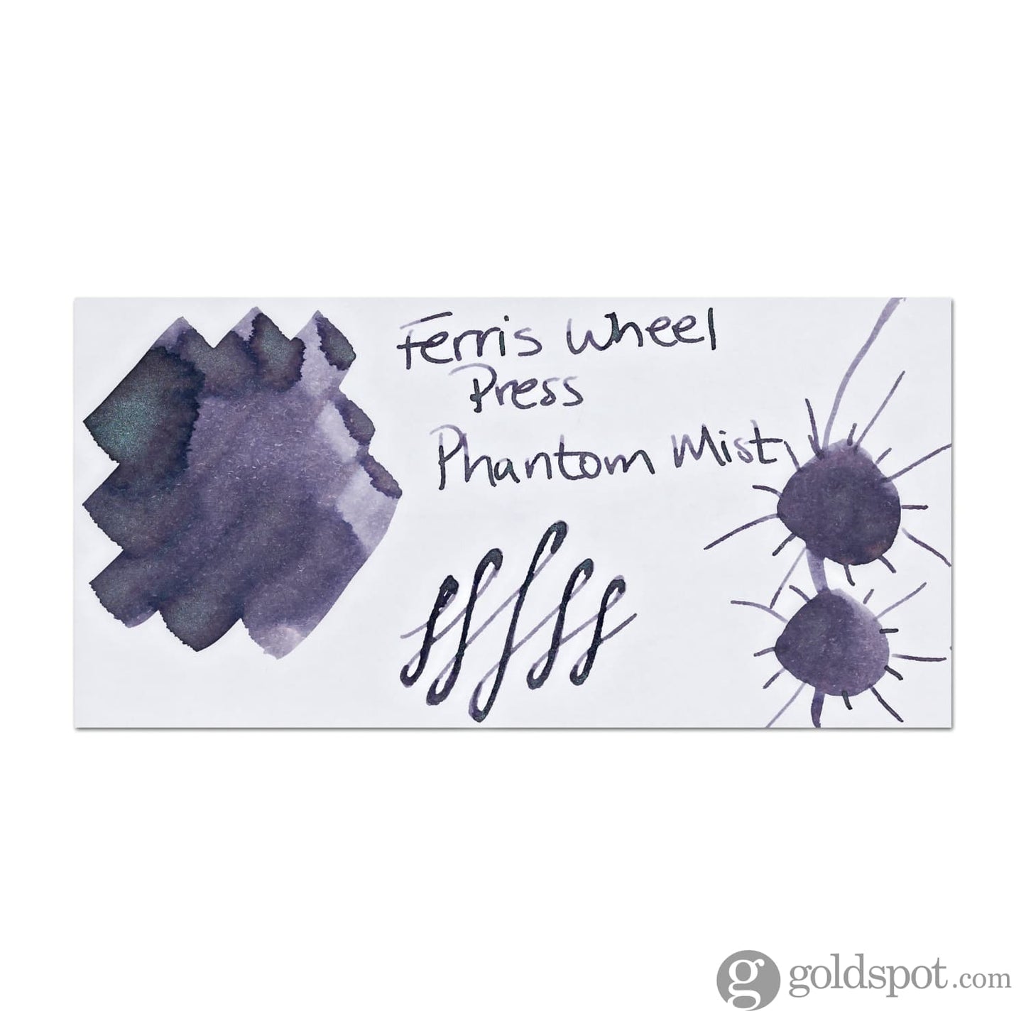 Ferris Wheel Press Shimmer Bottled Ink in Phantom Mist - 20 mL Bottled Ink